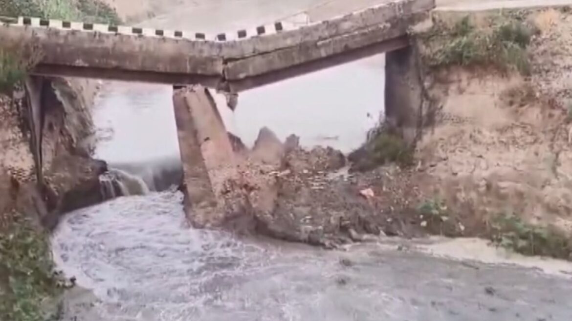 Another bridge collapsed in Bihar