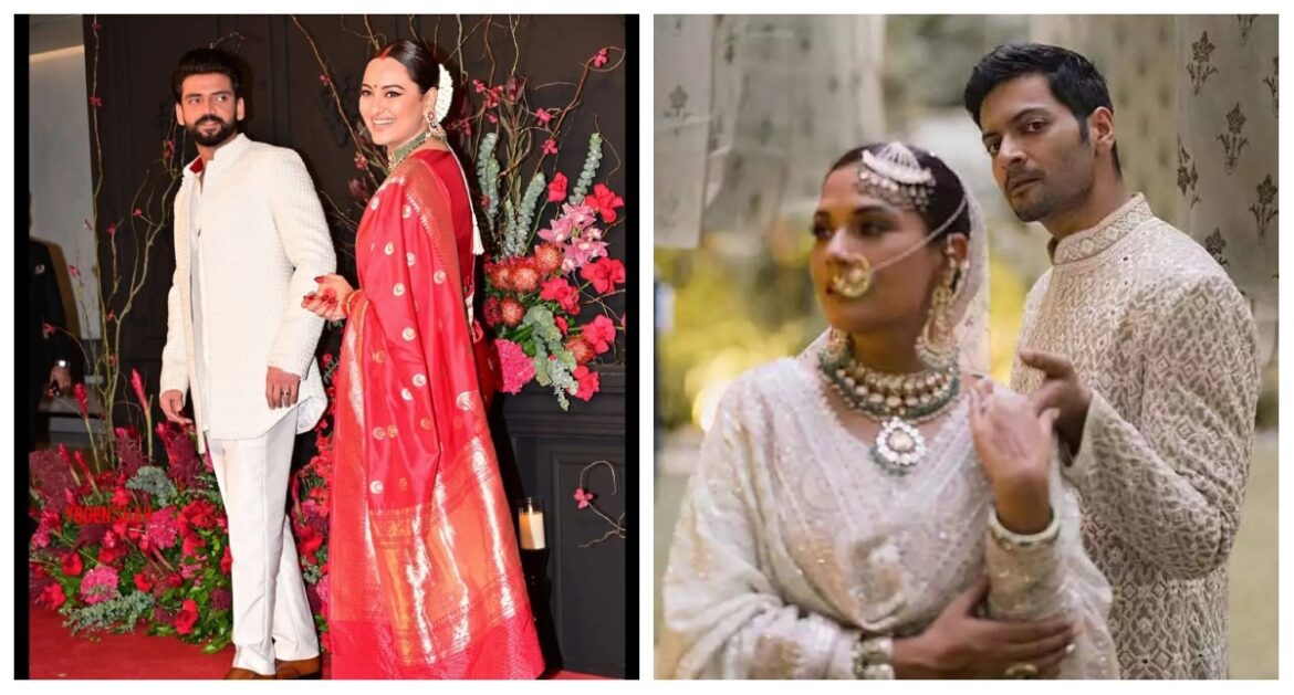 sonakshi sinha wedding reception