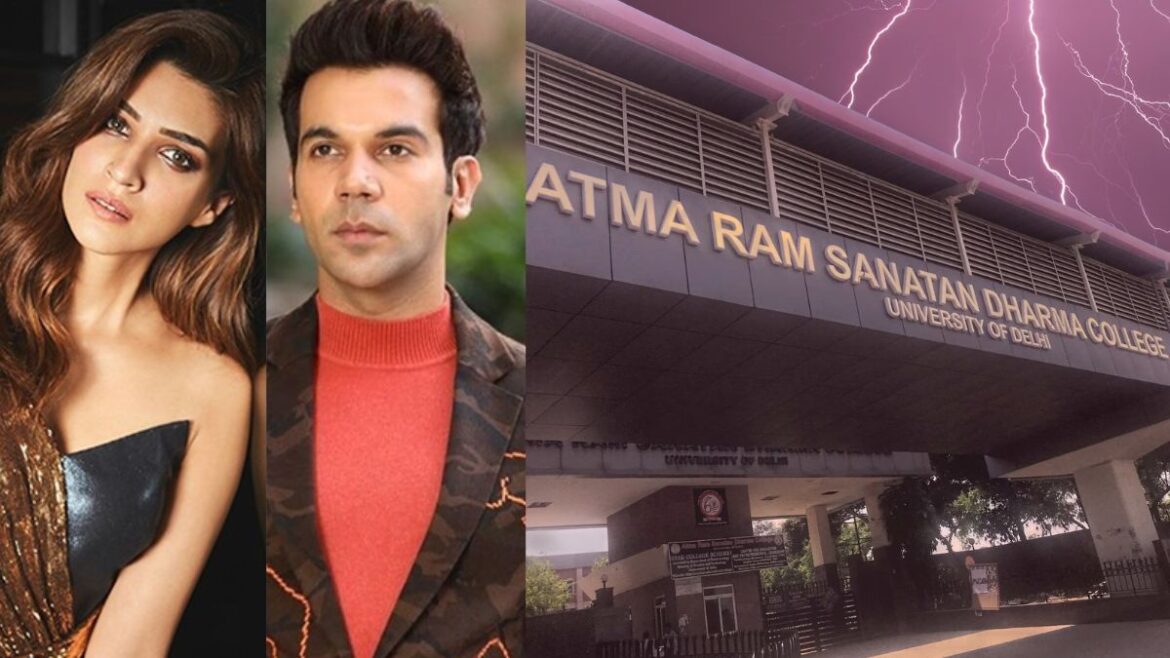 Rajkummar Rao Birthday: What is the special connection of Rajkummar Rao and Kriti Sanon with ARSD College of DU?