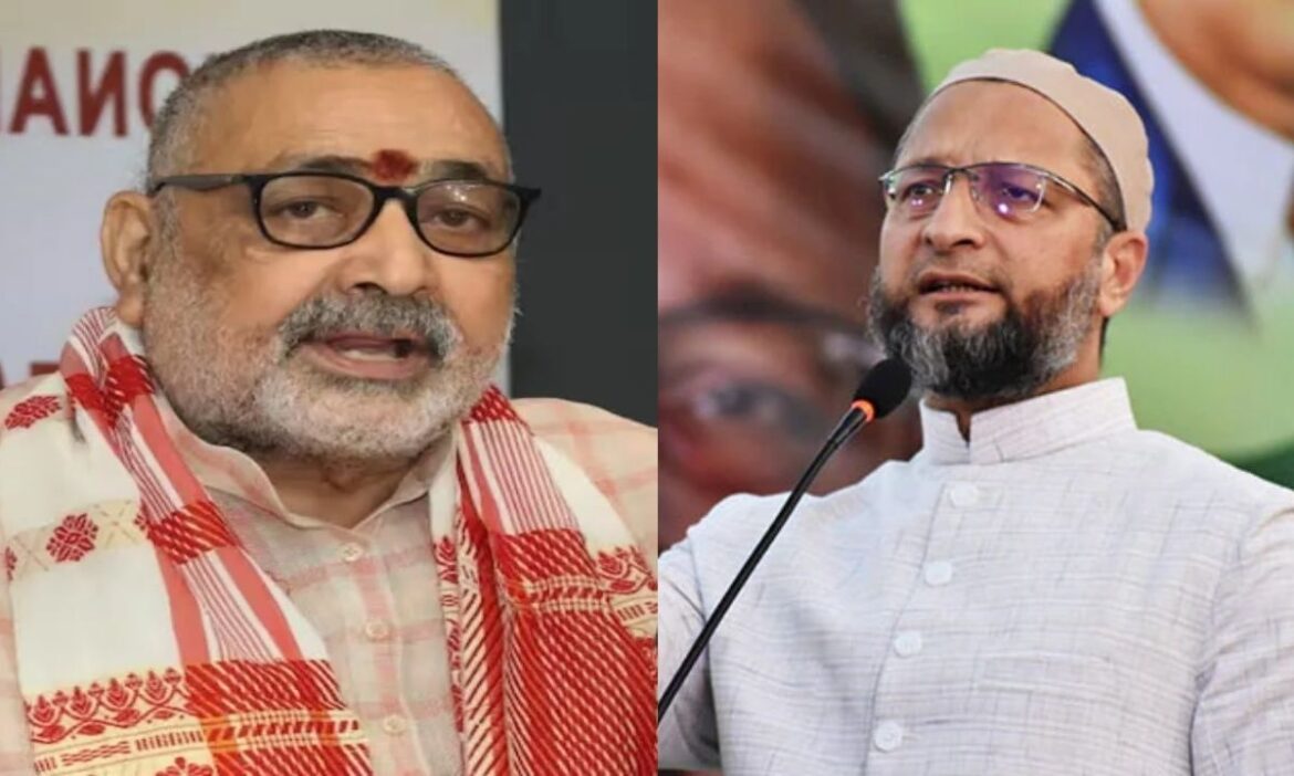 Union Minister Giriraj Singh targeted Asaduddin Owaisi next Jinnah he divide country