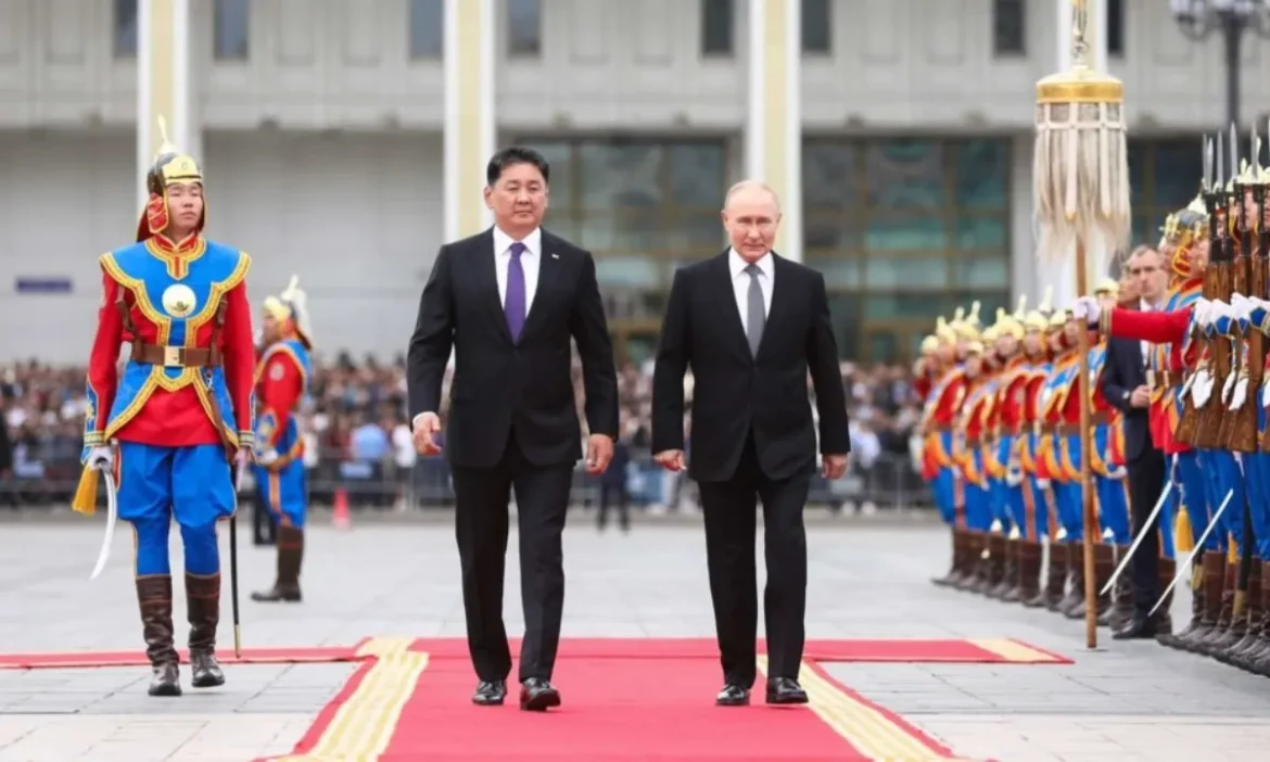 Putin was not arrested, got guard of honor in Mongolia, ICC kept looking at him