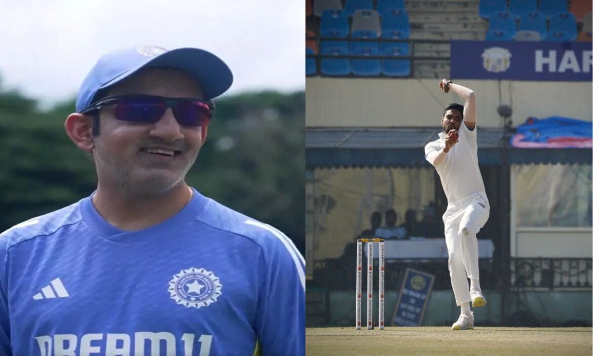 India against Bangladesh 6 feet bowler Gurnoor Brar enters Team Gautam Gambhir special plan