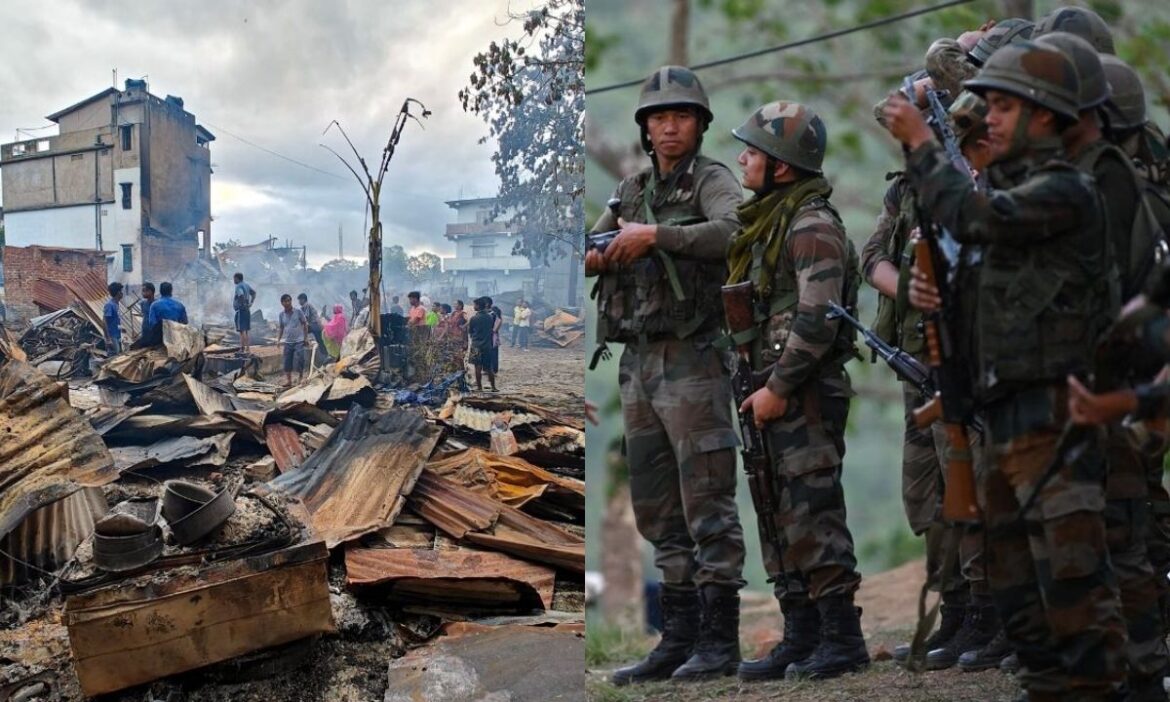 Manipur violence Security beefed several people died anti drone systems deployed
