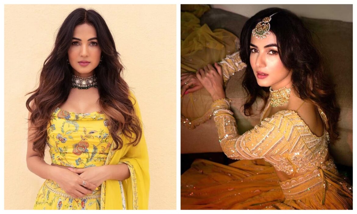 Ganesh Chaturthi 2024: बप्पा के स्वागत के लिए बेस्ट हैं Sonal Chauhan के ये येलो लहंगा चोली