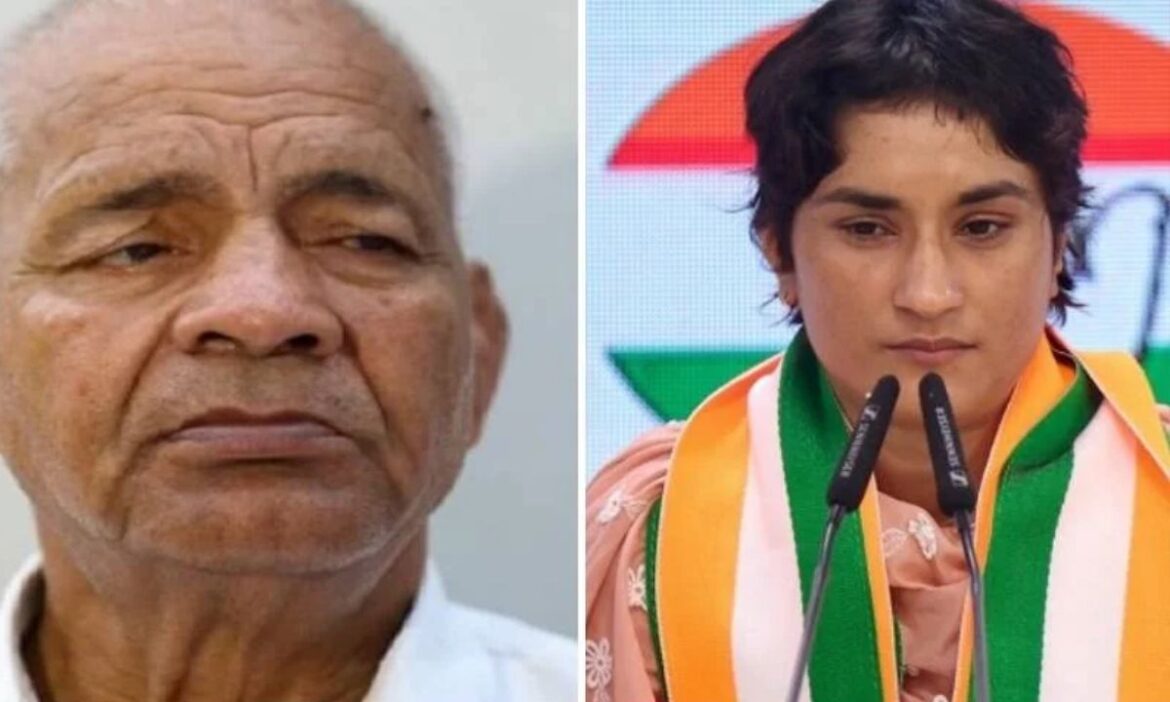 विनेश फोगाट को लेकर महावीर फोगाट ने दिया बड़ा बयान, कहा - अभी राजनीति में नहीं रखना चाहिए था कदम