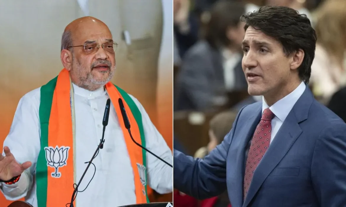 Amit Shah indian home minister Accused by Canada justin Trudeau Khalistan movement