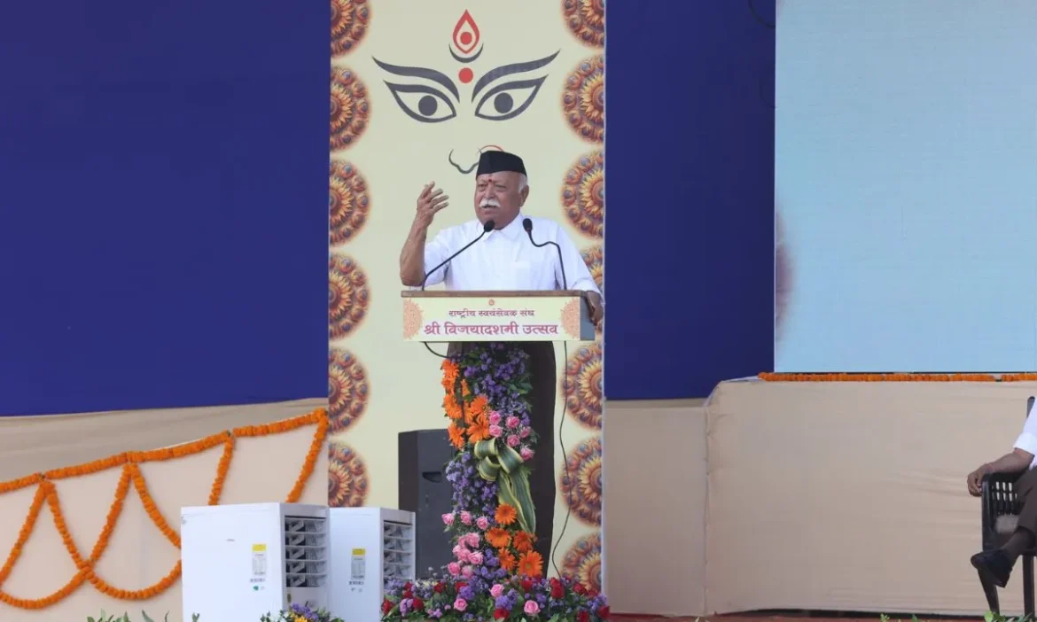 Mohan Bhagwat, Vijayadashami 2024, Live Times
