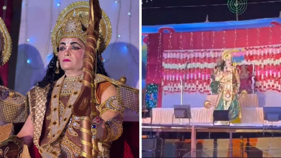 राम का किरदार निभा रहे कलाकार को आया Heart Attack, सोशल मीडिया पर Video Viral