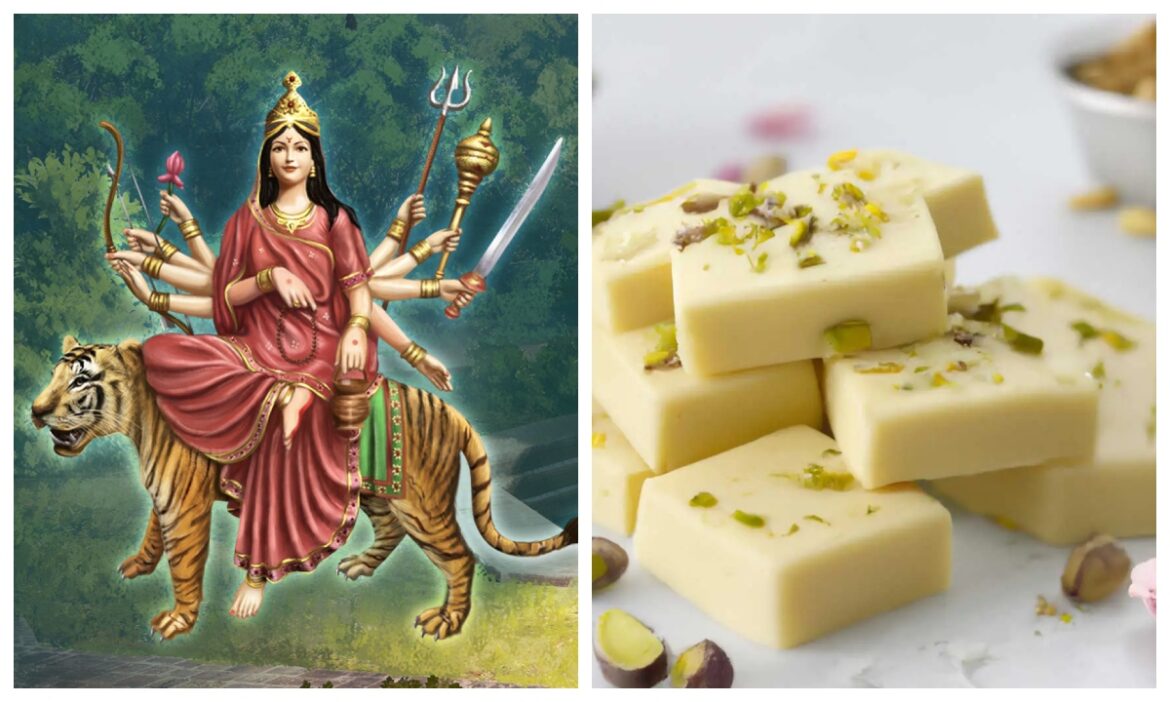 Shardiya Navratri 2024: नवरात्रि के तीसरे दिन मां चंद्रघंटा को लगाएं दूध की बर्फी का भोग, जानिए आसान रेसिपी