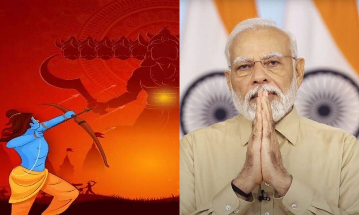 देशभर में आज दशहरे की धूम, पीएम मोदी समेत कई दिग्गजों ने देशवासियों को दशहरे की दी शुभकामनाएं