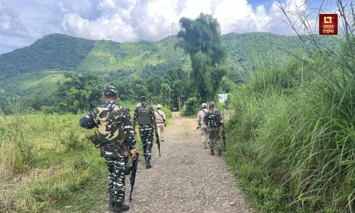 Manipur Violence militants fired police station Jiribam Borobekra