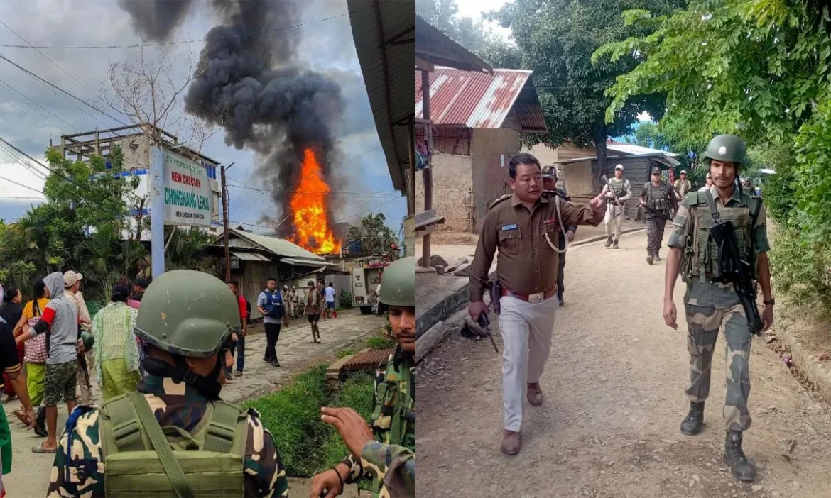 Manipur Violence Tension encounter 5 people missing government sent 2 thousand force
