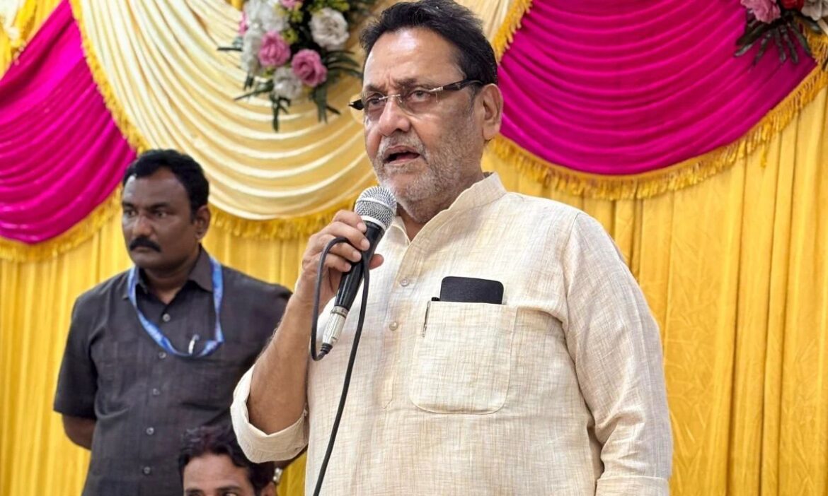 NCP leader Nawab Malik angry linking name Dawood Ibrahim file defamation case