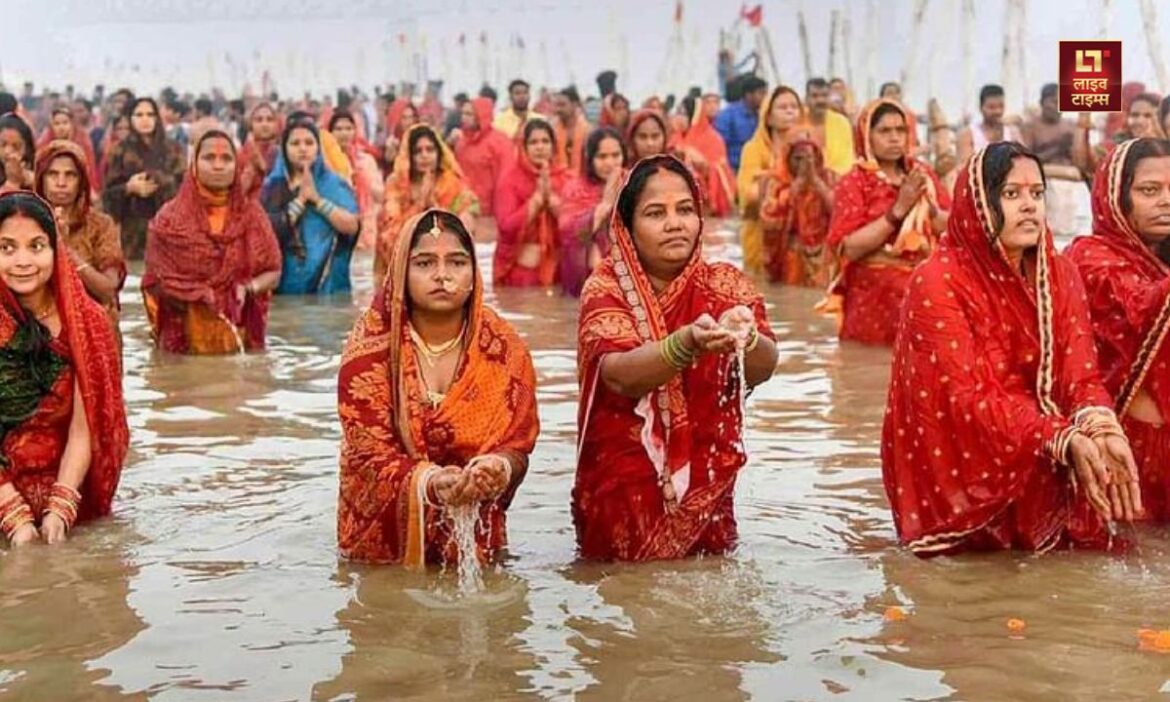 chhath puja 2024 surya arghya time Delhi Uttar Pradesh