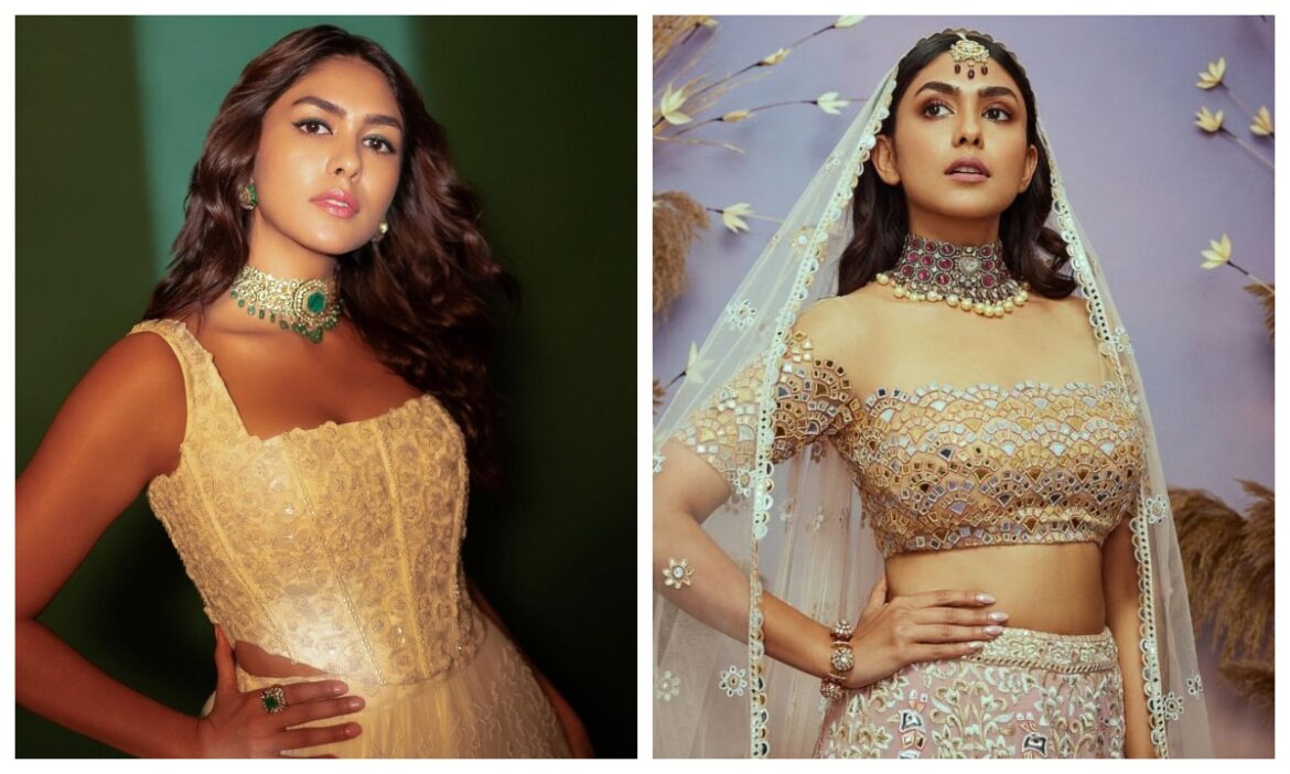 शादी-पार्टी के लिए सिलवाएं Mrunal Thakur जैसे Trendy और Stylish ब्लाउज डिजाइन्स, दिखेंगी हुस्न की परी