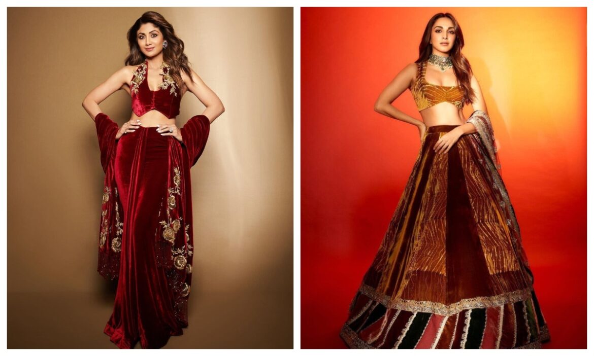 Stylish Velvet Outfits: जब शादी में पहनेंगी ऐसे स्टाइलिश वेलवेट आउटफिट्स तो दिल्ली की सर्दी में भी आपको लगेगी गर्मी
