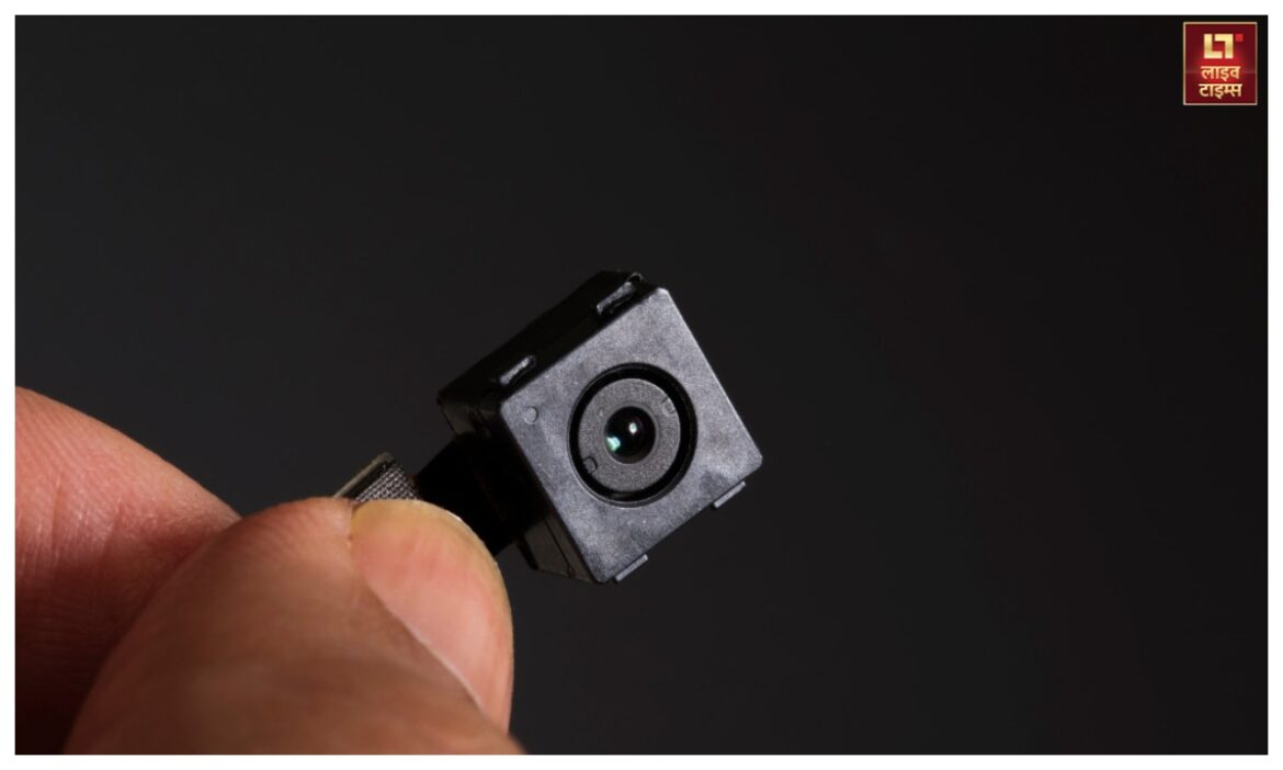 Hidden camera in Noida school