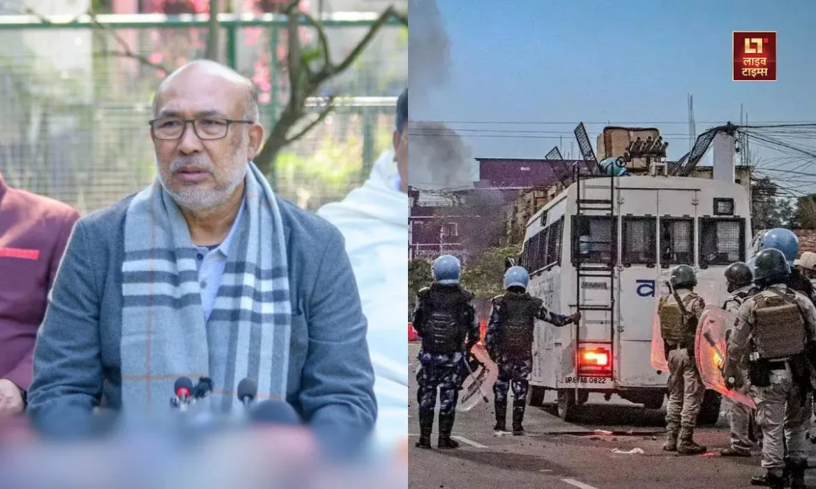 Manipurm, Violence, Manipur Violence, Biren Singh, Live Times