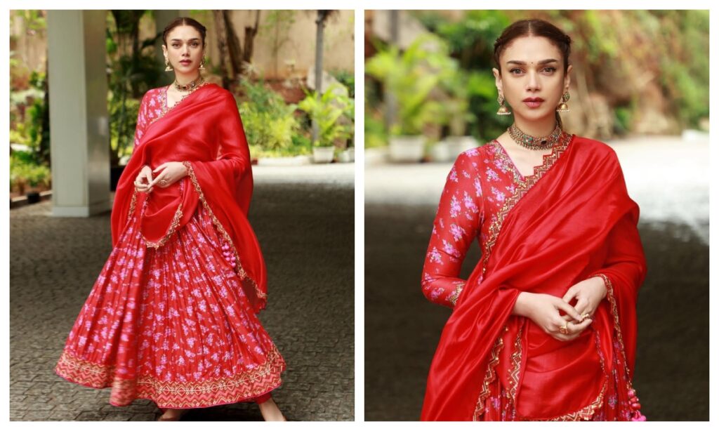 These suit designs of Aditi Rao Hydari are perfect for the new daughter-in-law, will be highly praised in the in-laws house - Live Times