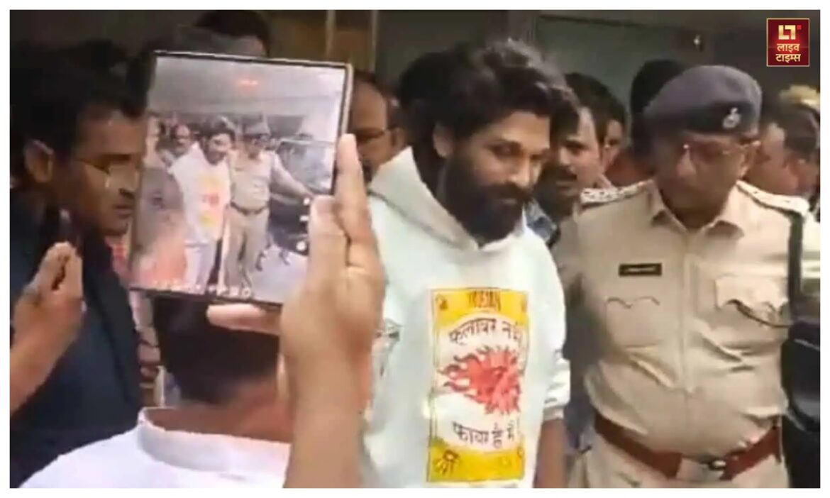 allu arjun arrested