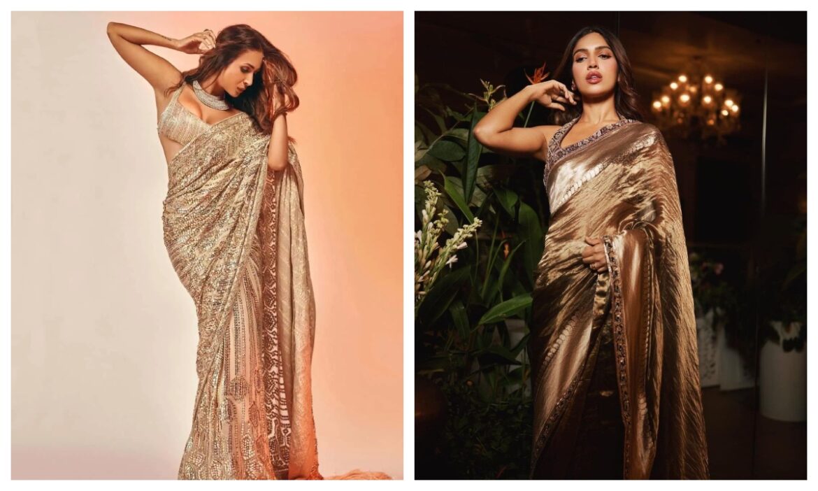 शादी सीजन में बेहद पसंद की जा रही हैं कॉपर साड़ियां, आप भी ऐसे स्टाइल करके पाएं ग्लैमरस लुक