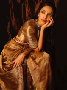 शादी सीजन में पहनें ऐसी 10 स्टाइलिश कॉपर साड़ियां, दिखेंगी ट्रेंडी