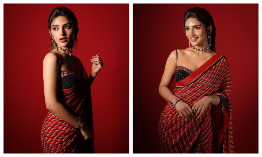 Sreeleela in Red Saree - Live Times