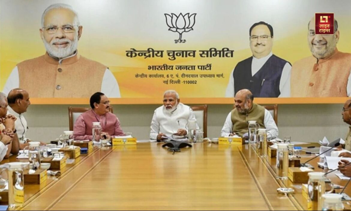 BJP held CEC meeting before Delhi assembly elections