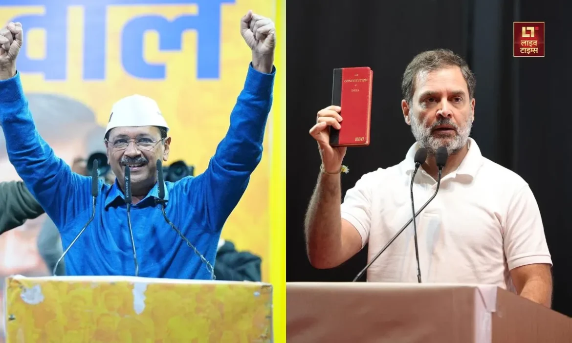 Delhi Election 2025, Sorry politics, Rahul Gandhi, Arvind Kejriwal, live times