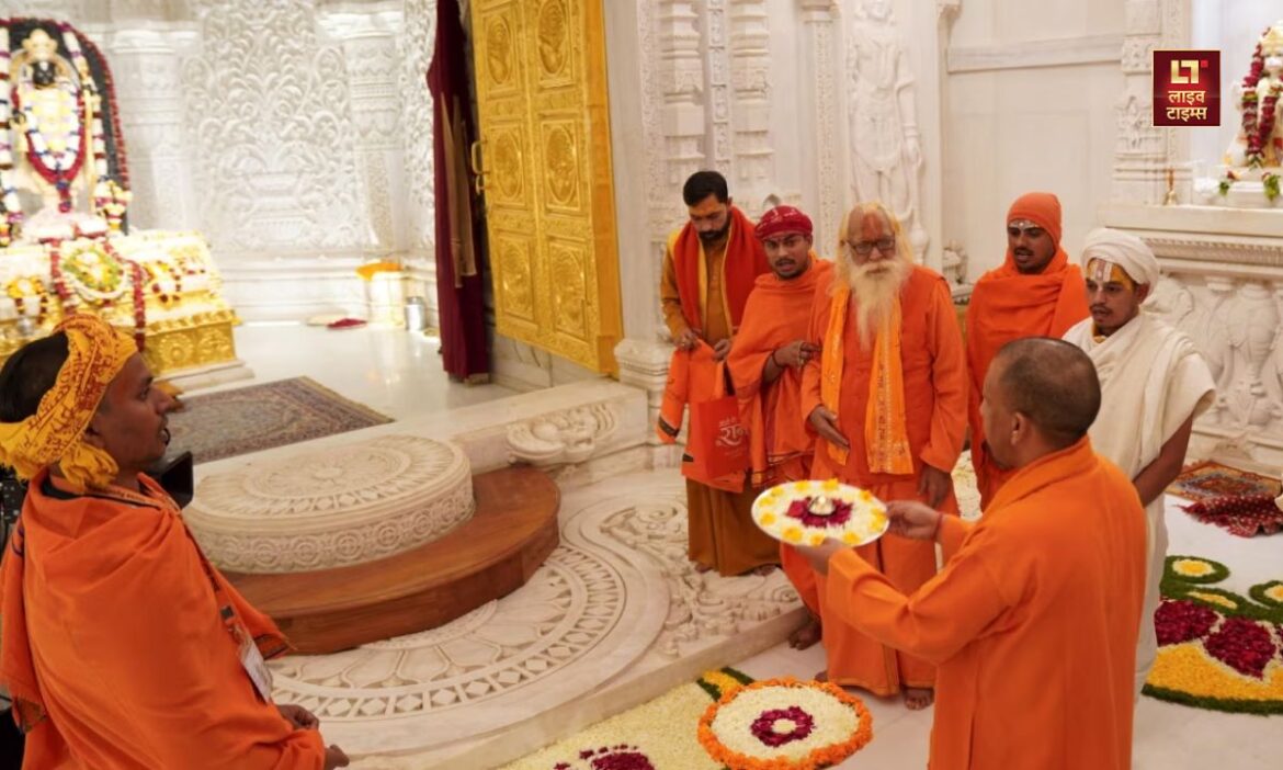 1st Anniversary Of Ramlala's Idol Consecration: उत्तर प्रदेश के अयोध्या में भव्य मंदिर में विराजमान रामलला की पहली वर्षगांठ पर शनिवार से 3 दिवसीय उत्सव शुरू होने जा रहा है.