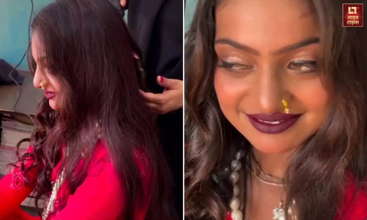 Monalisa Viral Video : महाकुंभ में मोनालिसा के नाम से मशहूर हुई माला बेचने वाली लड़की का वीडियो सोशल मीडिया पर लगातार वायरल हो रहा है.