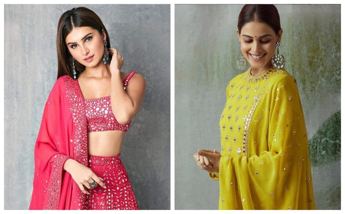 Mirror Work वाले ये लेटेस्ट सूट और लहंगे पहनकर, सहेली की शादी में चमकेंगी सितारों की तरह; जीजाजी भी पूछेंगे नाम आपका