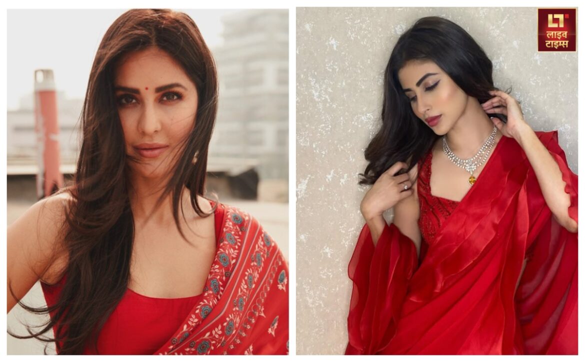 Red Saree के साथ लगाएं ये लिपस्टिक, आपके होठों पर टिक जाएगी नजर और लगेंगी सबसे खूबसूरत