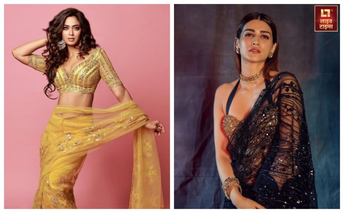 40 की उम्र वाली भाभी और चाची भी लगेंगी एक नंबर, जब पहनेंगी ये लेटेस्ट डिजाइन वाली नेट साड़ियां