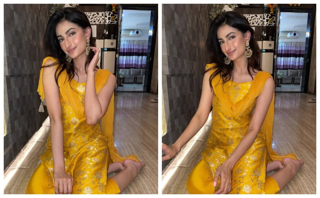 Palak Tiwari in Brocade suit - Live Times