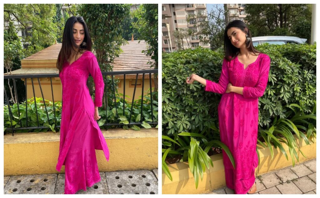 Palak Tiwari in Chikankari suit - Live Times