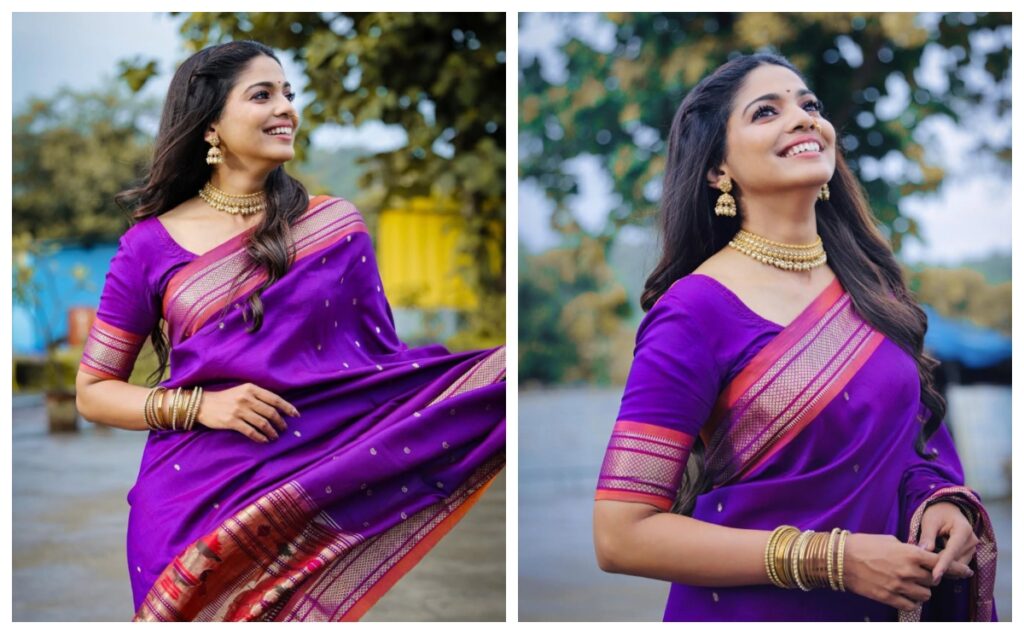 Pooja Sawant Traditional Saree Collection