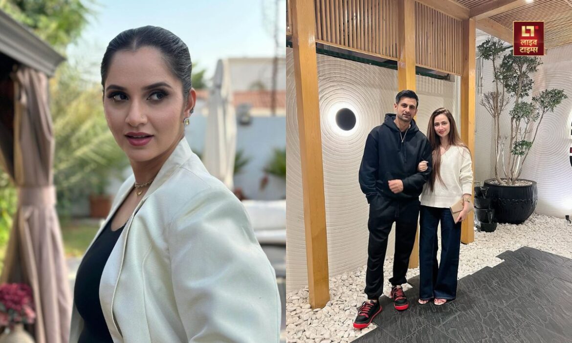 Sana Javed Shoaib Malik Wedding anniversar Instagram Viral Pics Sania Mirza