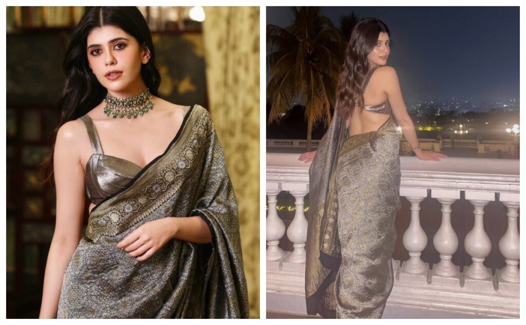 Sanjana sanghi 5 trendy saree blouse designs - Live Times