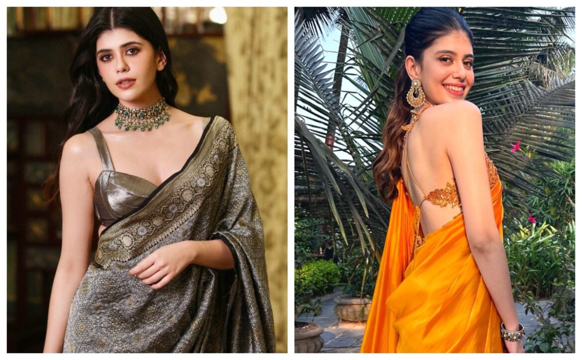 मॉर्डन गर्ल के लिए बिल्कुल परफेक्ट हैं Sanjana Sanghi के ब्लाउज, साड़ी संग पहनकर आप भी लगेंगी Kareena Kapoor की बहन