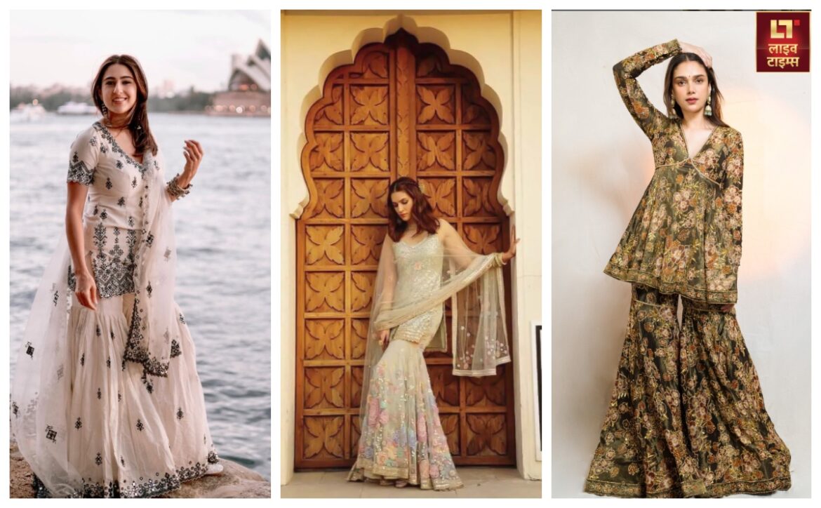 यंग लड़कियों के लिए परफेक्ट हैं ये Sharara Suit, शादी से लेकर हर फंक्शन में कर सकती हैं स्टाइल