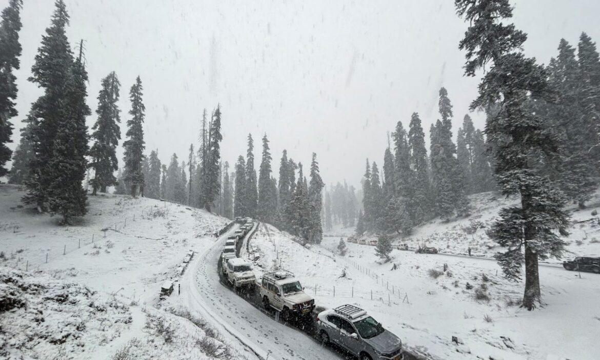 Police Rescue Tourists: पहाड़ी इलाकों में हुई बर्फबारी ने लोगों को मुश्किल में डाल दिया है. ऐसे में शिमला-कुफरी में फंसे पर्यटकों को पुलिस ने बचाया.