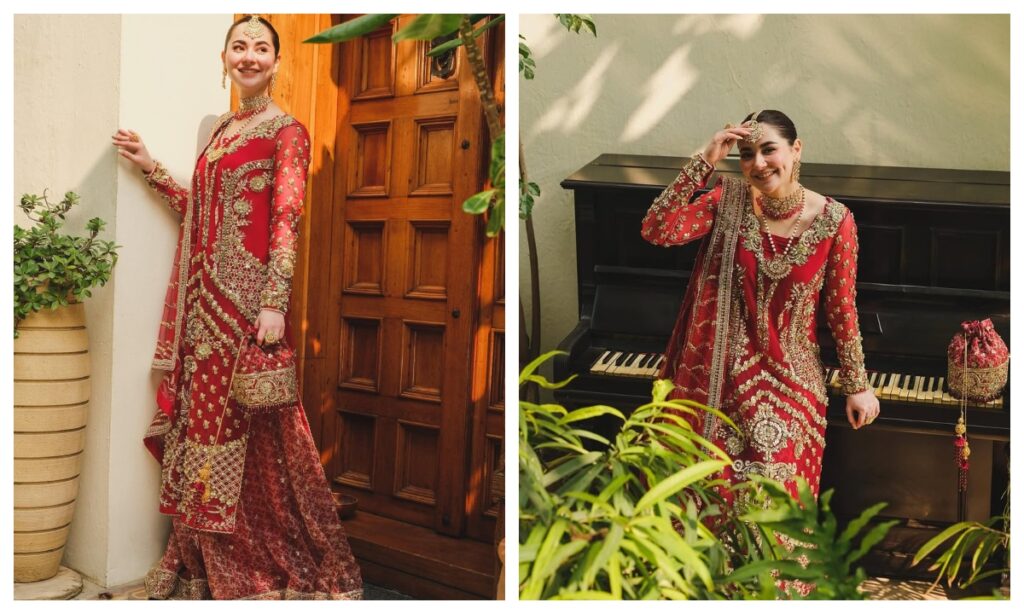 Wear a beautiful Pakistani suit like Hania Aamir in her friend's wedding - Live Times