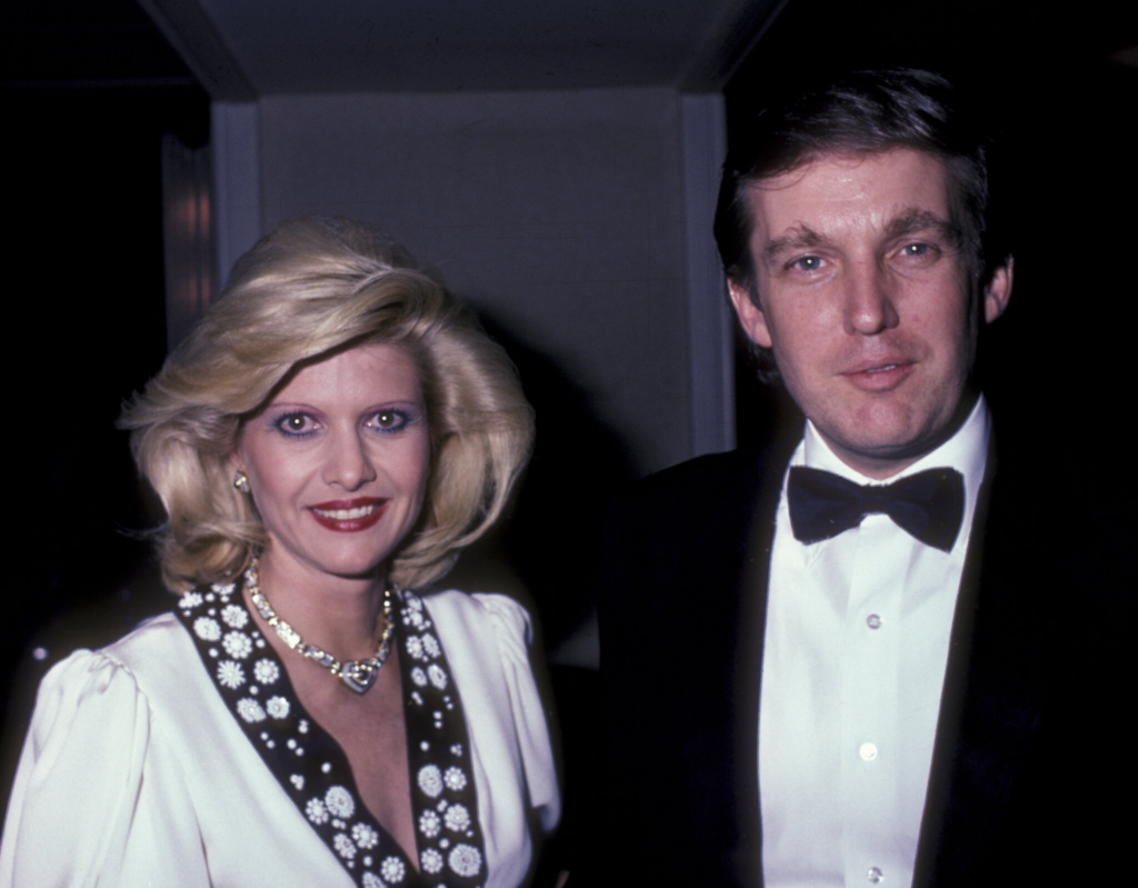 Donald Trump with wife Marla Maples - Live Times