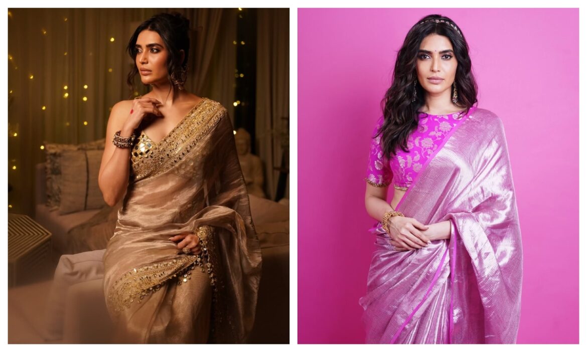 शादी में जब पहनकर जाएंगी Karishma Tanna जैसे खूबसूरत साड़ी-सूट तो दिखेंगी चांद से भी हसीन