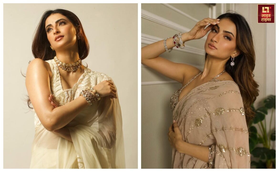 यंग गर्ल के लिए परफेक्ट हैं Palak Tiwari के ये साड़ी ब्लाउज, आप भी पहनकर दिखेंगी सबसे अलग