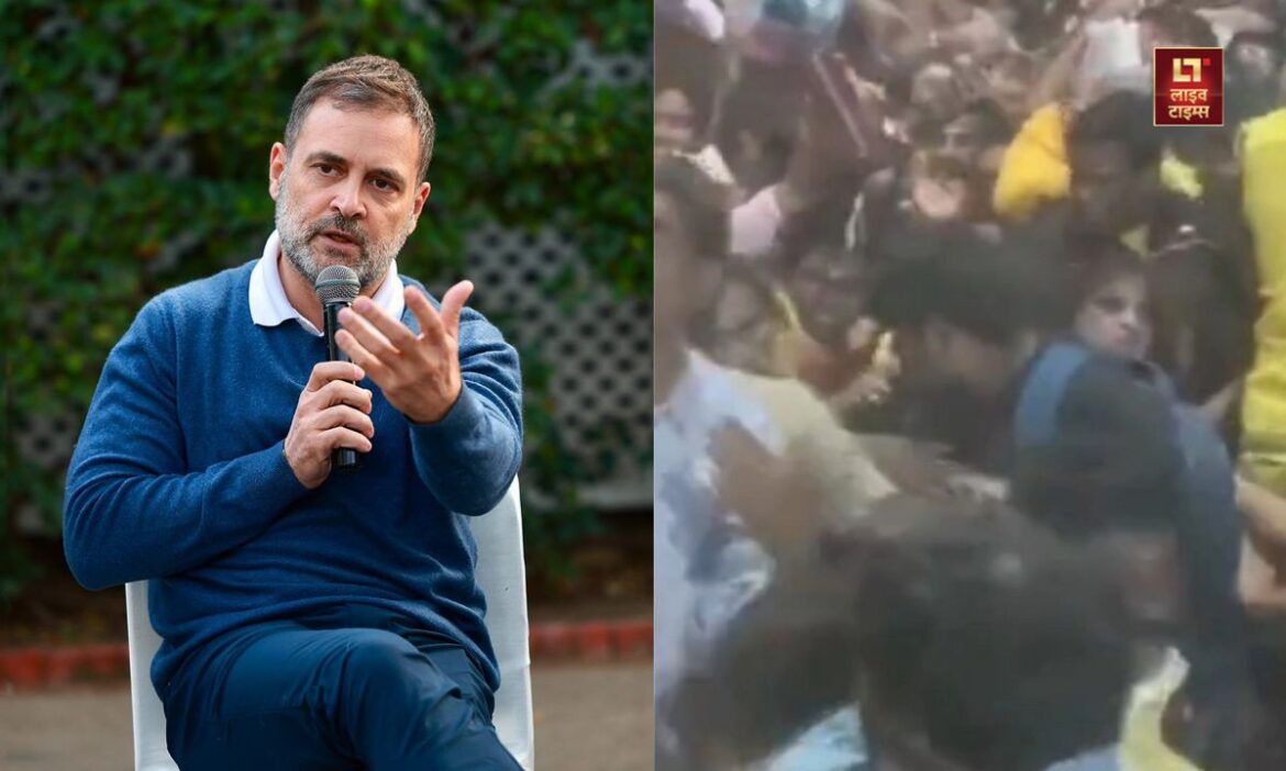 6 people died in Tirupati stampede Rahul Gandhi