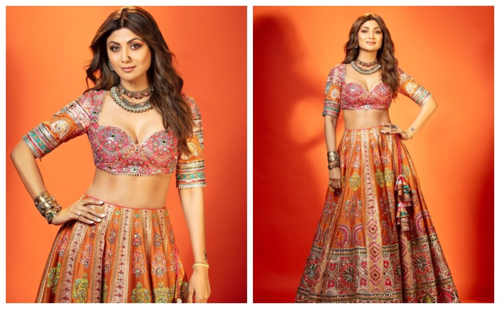 Shilpa Shetty in colorful Lehenga - Live Times