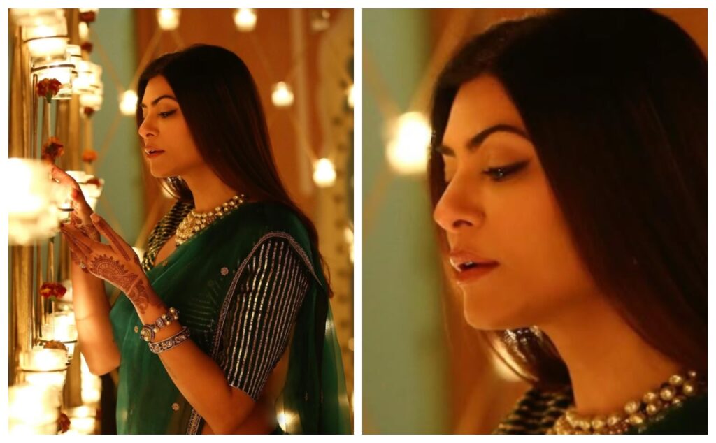 sushmita sen in Traditional Indian Wear - Live Times