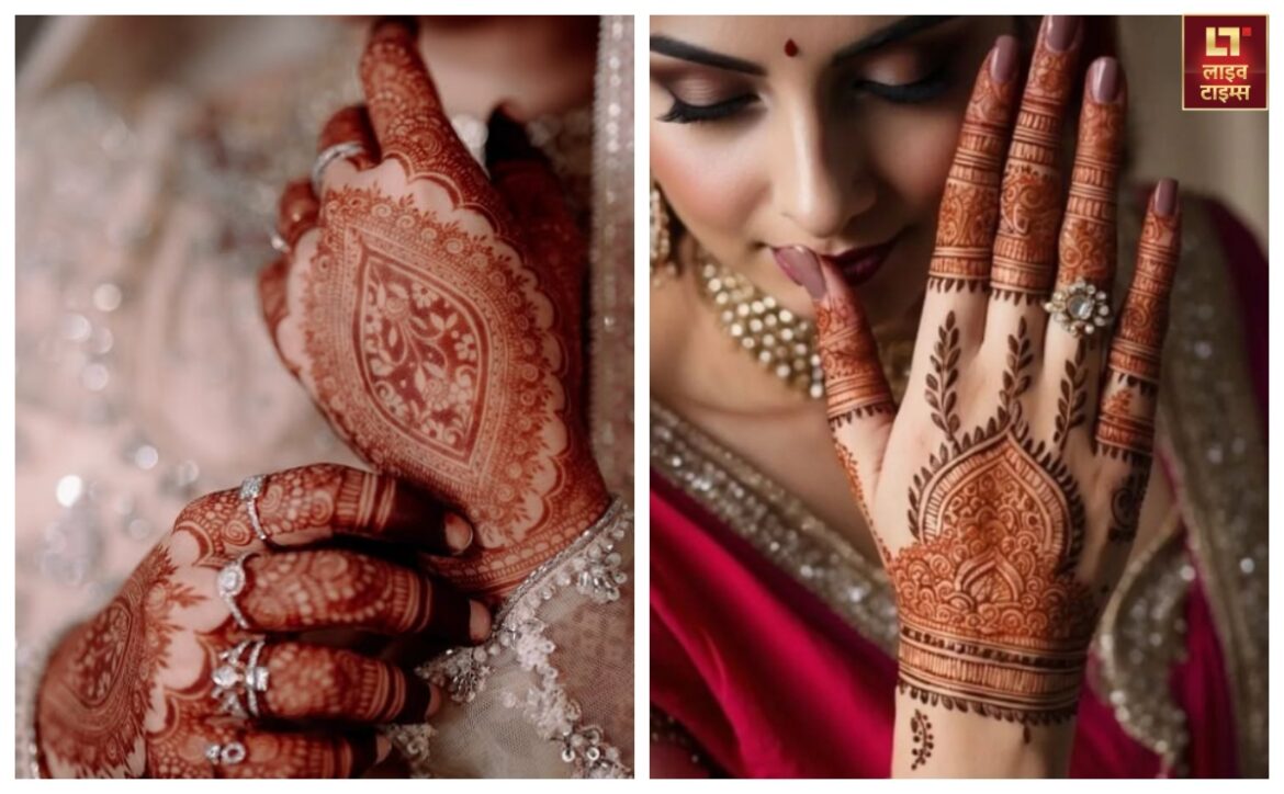 6 Beautiful Centre Mehndi Design